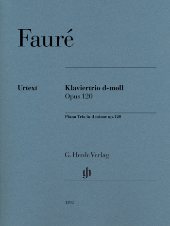 Форе. Клавирно трио в ре минор, оп.120 (HN 1292)