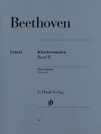 Бетовен. Клавирни сонати. Т.II (HN 34)