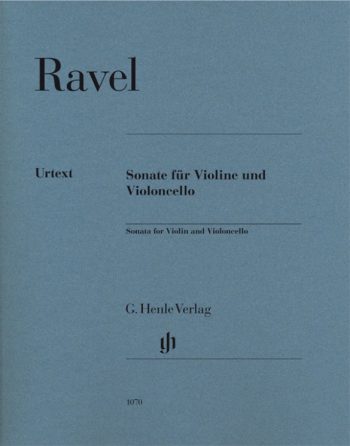Равел. Соната за цигулка и виолончело (HN 1070)