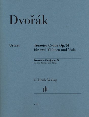 Дворжак. Терцет в до мажор, оп.74, за 2 цигулки и виола (HN 1235)