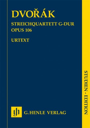 Дворжак. струнен квартет в сол мажор оп.106 (учебно издание, HN 7045)