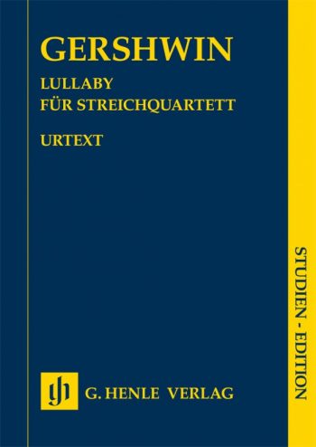 Гершуин. Приспивна песен, за струнен квартет (учебно издание, HN 7224)