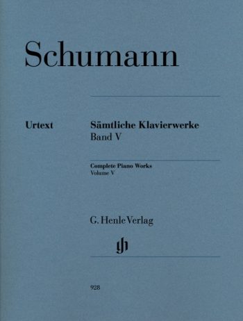 Роберт Шуман. Пълни събрани клавирни творби. Том V (HN 928)