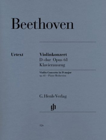 Бетовен. Концерт за цигулка в ре мажор, оп.61 (HN 326)