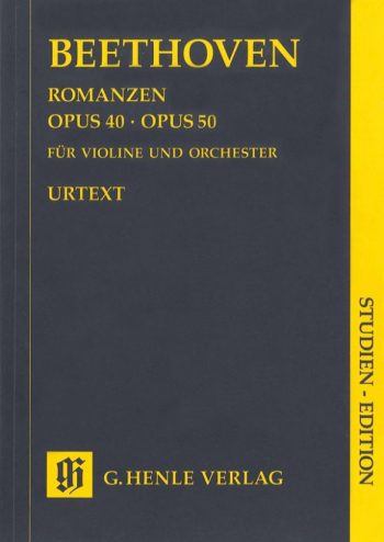Бетовен. Романси за цигулка: в сол мажор, оп.40, и във фа мажор, оп.50 (HN 9803)