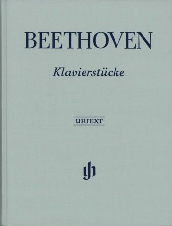 Бетовен. Клавирни пиеси (твърда подвързия, лен, HN 13)