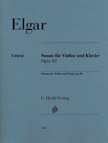 Елгар. Соната за цигулка и пиано, оп.82 (HN 1367)