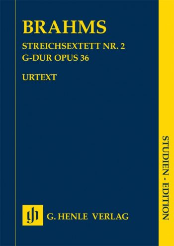 Брамс. Струнен секстет №2 в сол мажор, оп.36 (HN 7083)