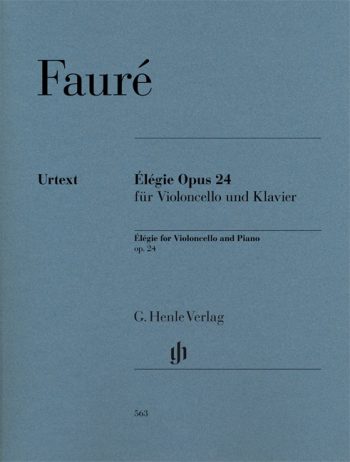 Форе. «Елегия», за виолончело и пиано, оп.24 (HN 563)
