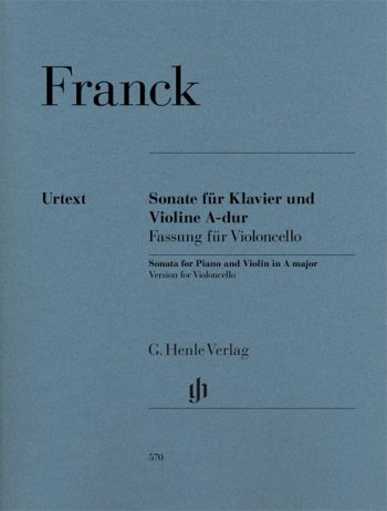 Франк. Соната в ла мажор за пиано и цигулка (преработка за виолончело, HN 570)