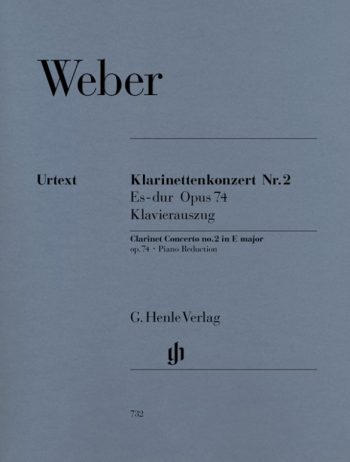 Вебер. Концерт за кларинет №2, в ми мажор, оп.74 (HN 732)
