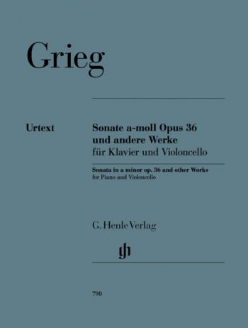 Григ. Соната в ла минор оп.36 и други творби за пиано и виолончело (HN 790)