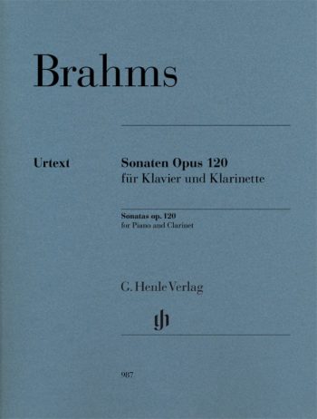 Брамс. Сонати за пиано и кларинет, оп.120 (HN 987)