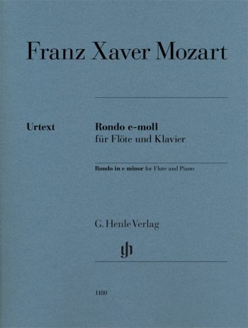 Франц Ксавер Моцарт. Рондо в ми минор, за флейта и пиано (HN 1180)