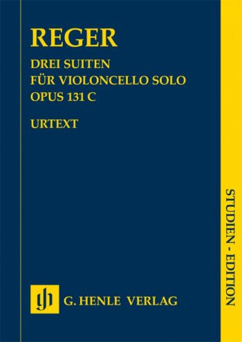 Регер. Три сюити за соло виолончело, оп.131c (HN 9478)