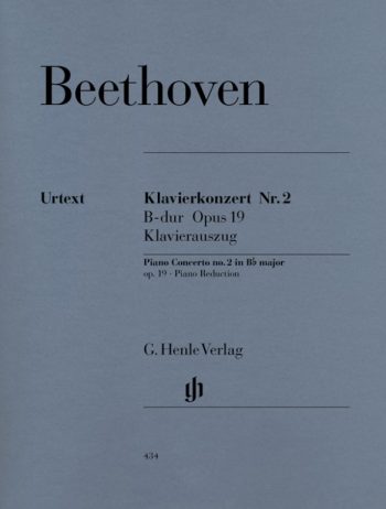 Бетовен. Клавирен концерт №2, в си-бемол мажор, оп.19 (HN 434)