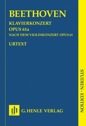 Бетовен. Клавирен концерт оп.61а (HN 9815)