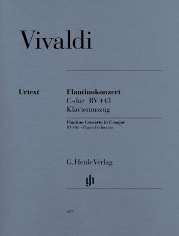 Вивалди. Концерт за флаутино (блокфлейта/флейта) в до мажор, оп.44 №11, RV 443 (HN 689)