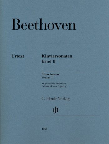 Бетовен. Клавирни сонати. Т.II (HN 1034)