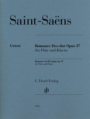 Сен-Санс. Романс в ре-бемол мажор за флейта и пиано, оп.37 (HN 1354)