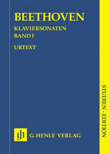 Бетовен. Клавирни сонати. Т.І (учебно издание, HN 9032)
