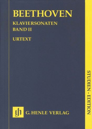 Бетовен. Клавирни сонати. Т.ІІ (учебно издание, HN 9034)