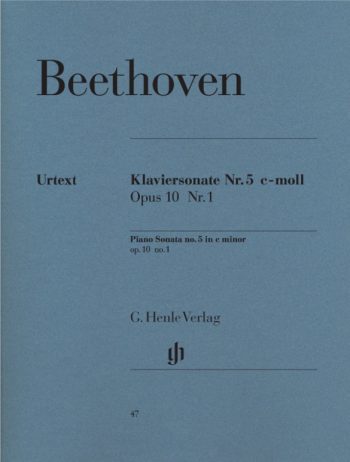Бетовен. Клавирна соната №5, в до минор, оп.10 №1 (HN 47, HN 1128)