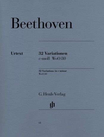 Бетовен. 32 вариации в до минор, WoO80 (HN 61, HN 1388)