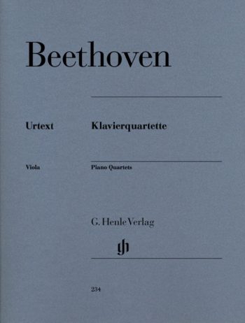 Бетовен. Клавирни квартети (HN 234)