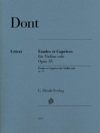 Донт, Я. Етюди и капричи за цигулка соло, оп.35 (HN 1175)