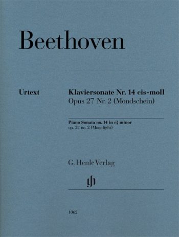 Бетовен. Клавирна соната №14 в до-диез минор, op.27, №2 («Лунната соната», HN 1062)