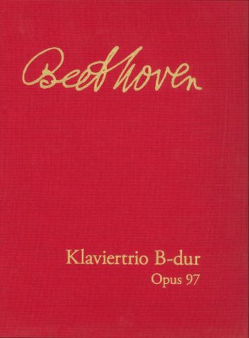 Бетовен. Клавирно трио в си-бемол мажор, оп.97 (факсимиле, HN 3230)