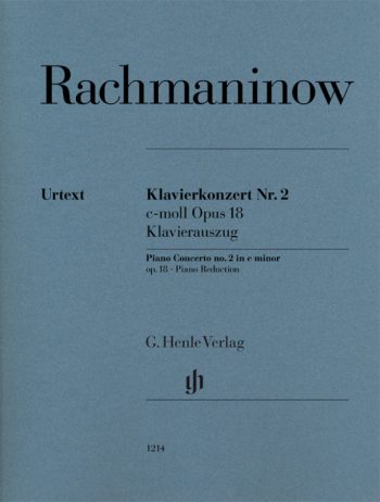 Рахманинов. Концерт №2 за пиано и оркестър, в до минор, оп.18 (клавирно извлечение, HN 1214)