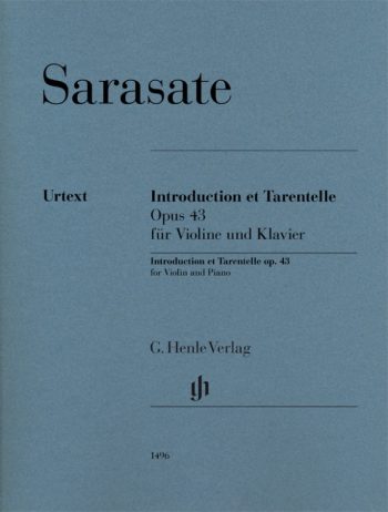 Сарасате. Интродукция и тарантела, оп.43 (HN 1496)