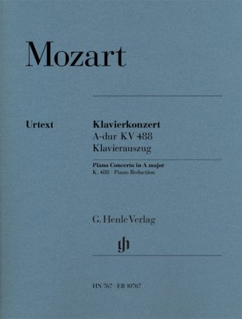 Моцарт. Клавирен концерт в ла мажор, KV488 (HN 767)