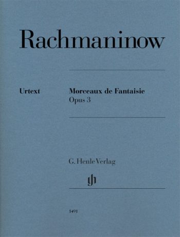 Рахманинов. Фантастични пиеси, за пиано, оп.3 (HN 1491)