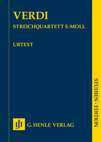 Верди. Струнен квартет в ми минор (учебна партитура)(HN 7588)