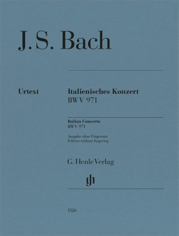 Бах, Й. С. Италиански концерт, BWV 971 (HN 1526)
