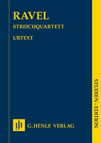Равел. Струнен квартет (джобна партитура, HN 9962)