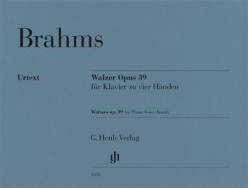 Брамс. Валсове, оп.39, за пиано 4 ръце (HN 1638)