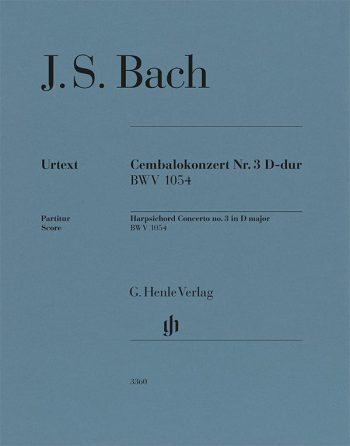Бах, Й. С. Концерт № 3 за клавесин, в ре мажор, BWV 1054 (HN 3360)